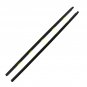 1Pair Door Window Weather Molding Right & Left Set For Honda Civic 1996-2000