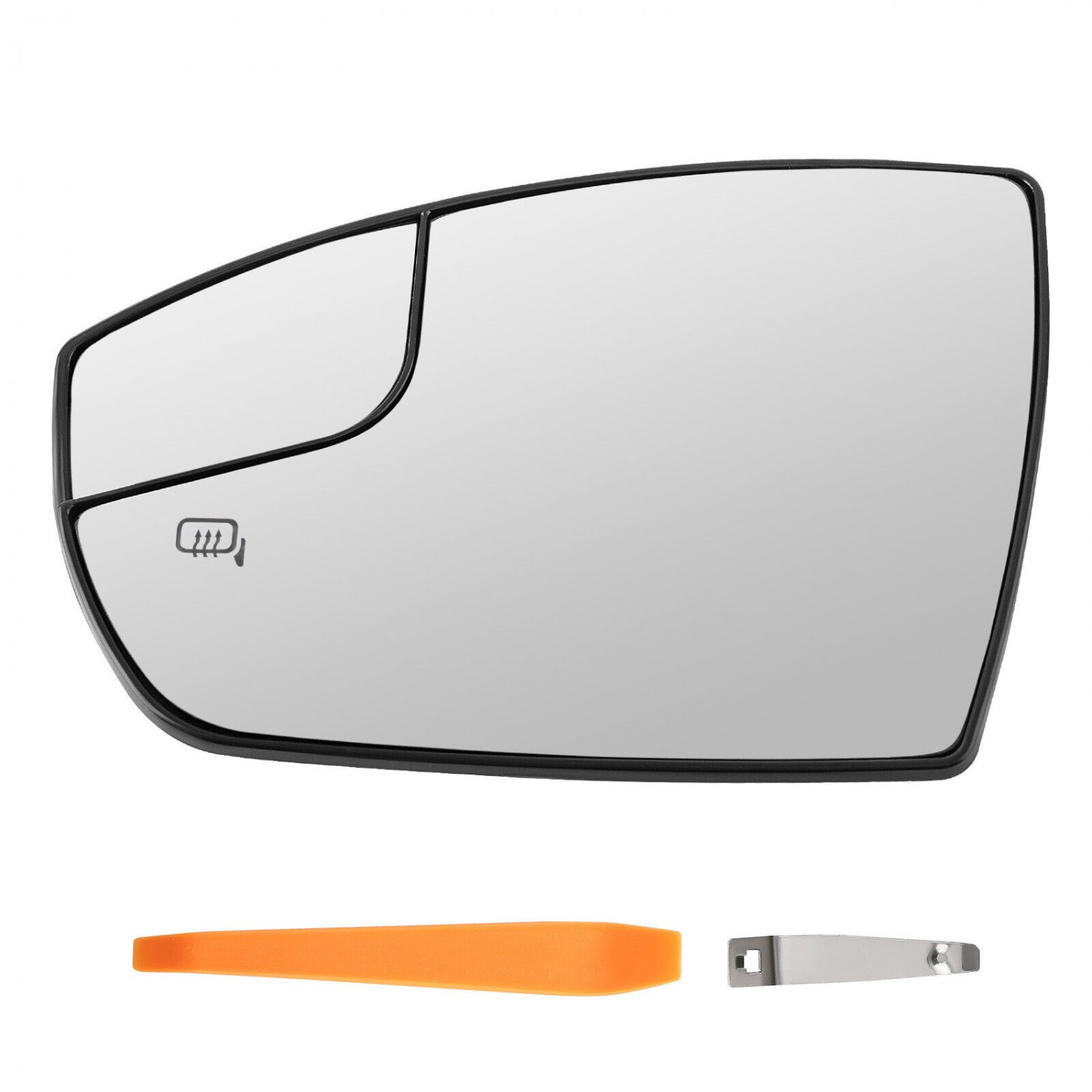 Left Driver Side Power Heated Mirror Glass For Ford Escape C-MAX CJ5Z17K707G