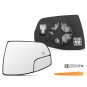Left Driver Side Power Heated Mirror Glass For Ford Escape C-MAX CJ5Z17K707G
