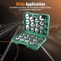 31PCS Auto Oil Filter Wrench Set Cup Type 1/2 inch Drive Cap Removal Tool
