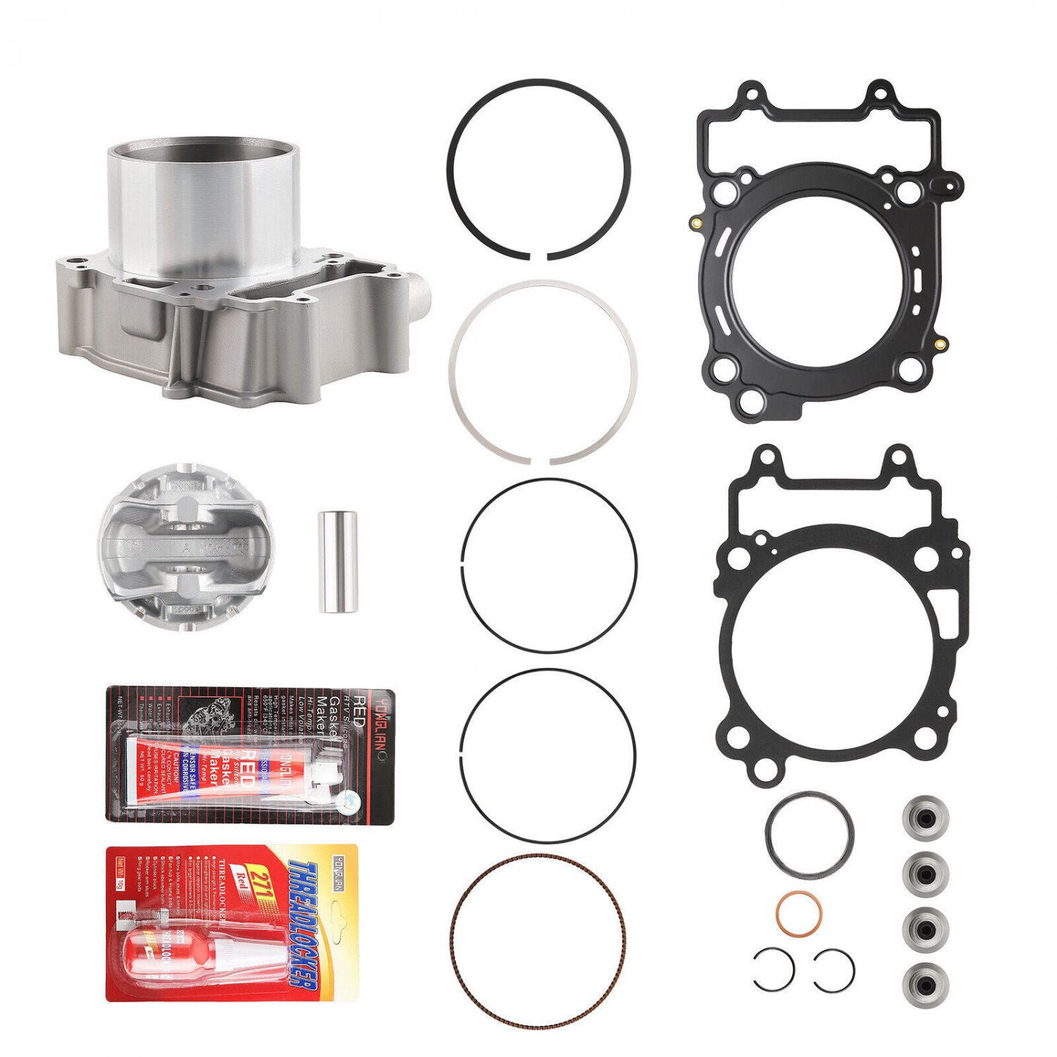 99mm Cylinder Piston Top End Kit for Polaris Ranger Sportsman 570 2014-2022