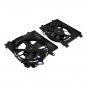 2PCS AC Condenser Radiator Cooling Fan For Honda Civic 2012-2015 Acura 2013-2017
