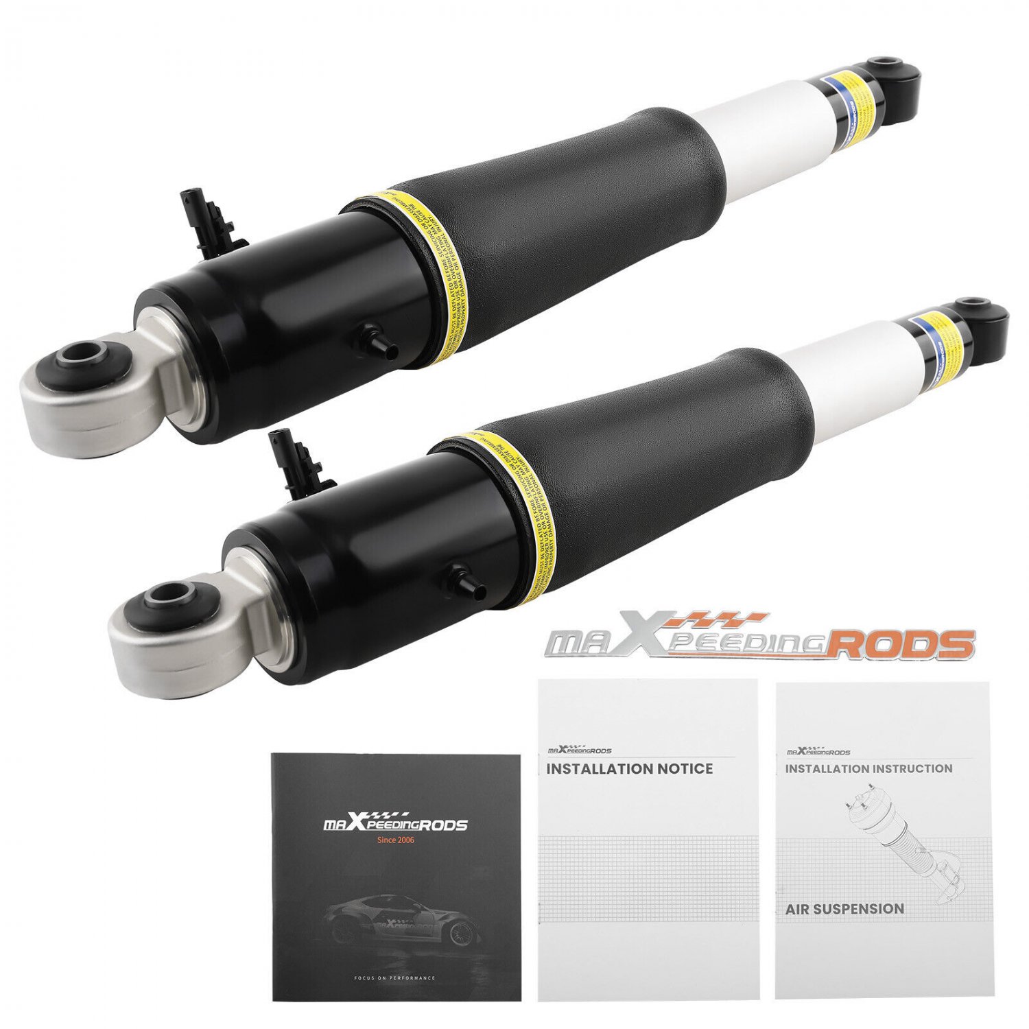 Pair Rear Air Suspension Shock Absorbers for Chevrolet Suburban 2015-20 84176675
