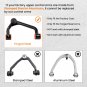 2-4" Lift Upper Control Arms + Rear Traction Bar For 07-18 Silverado Sierra 1500
