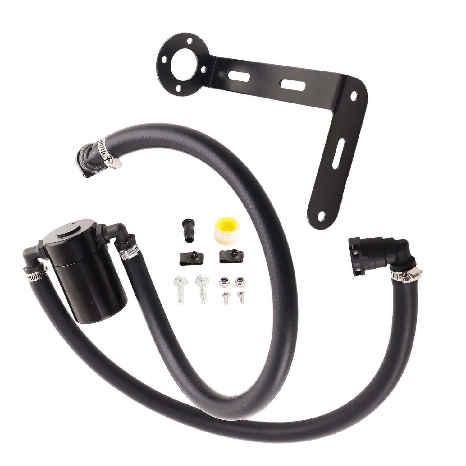 Ford F150 Oil Catch Can Oil Catch Can Kit For Ford F150 2.7L, 3.5L, 5.0L Ecoboost - Passenger Side Ecoboost Oil Separator Passenger Side - Foto 9