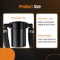 Black Oil Catch Can Oil Separator for Ford F150 2.7L 5.0L Raptor Ecoboost 3.5L