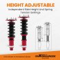 Coilover Suspension Spring Struts For Honda Prelude 1992-2001 Adj. Height