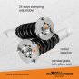 Coilovers 24 Way Adjustable Struts Kit for BMW E46 3 Series 320i 325i 330i 98-06