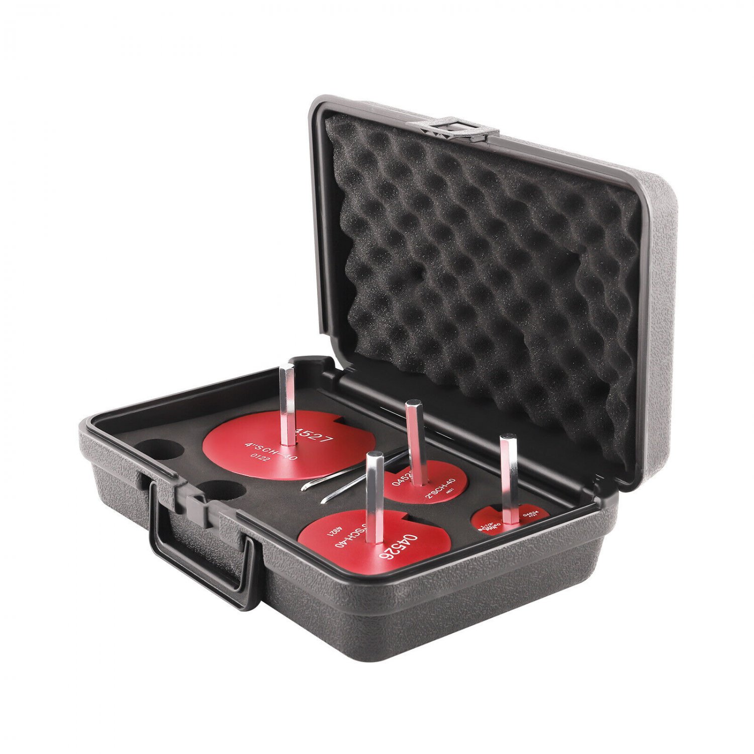 4 Plastic Pipe Fitting Reamer Kit fit into standard 1/2" drills 3/8" for PPRK4