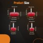4 Plastic Pipe Fitting Reamer Kit fit into standard 1/2" drills 3/8" for PPRK4