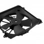 2Pcs Radiator Cooling Fan Set w/ Blade Motor & Shroud For Honda Accord 2013-2017