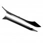 2pcs Rear Body Molding Pillar Trim For Nissan Maxima 2016-2021 78873-9DJ1A