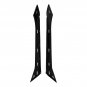 2pcs Rear Body Molding Pillar Trim For Nissan Maxima 2016-2021 78873-9DJ1A