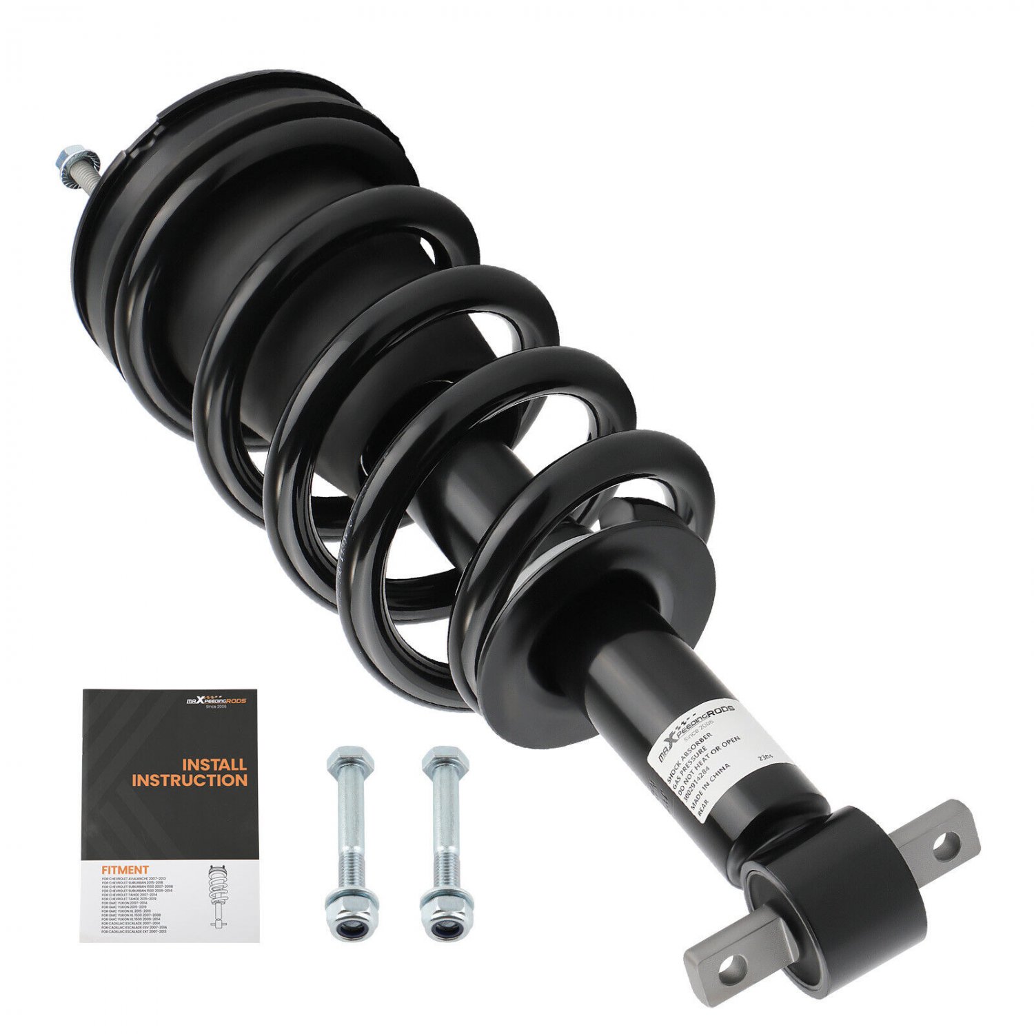Front Struts Shock Fit Escalade ESV EXT 07-14 Suburban 1500 Silverado 1500 07-14