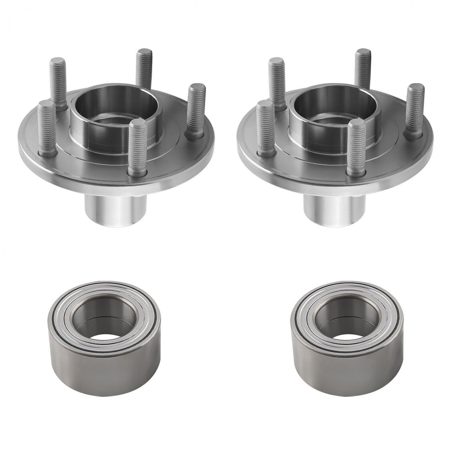 2 Front Wheel Hub Bearing Kit Fits For Ford Escape 2015-19 Lincoln MKC 2013-19