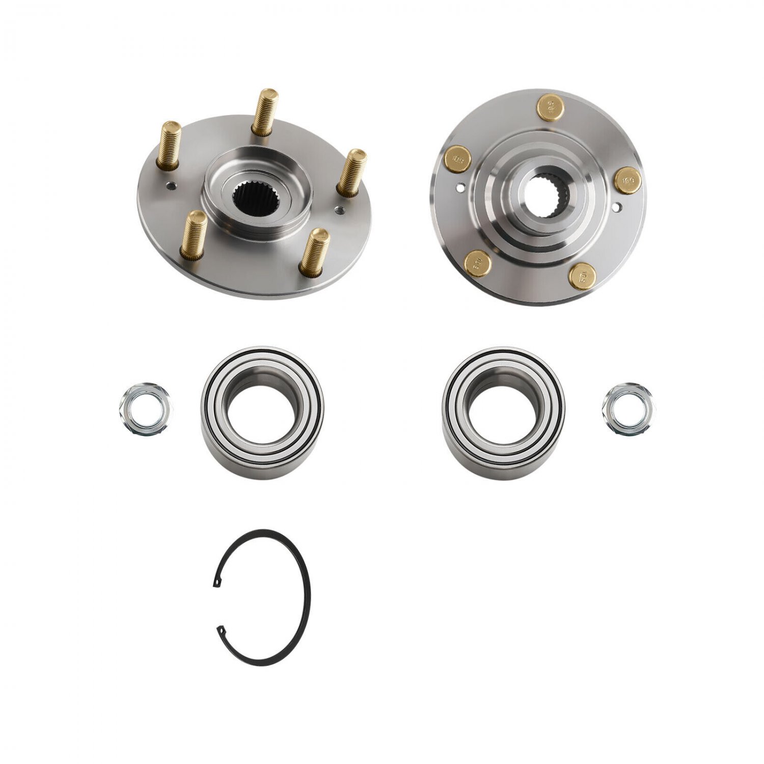 FRONT Wheel Hub Repair Kit for Honda Civic 2.0L 2006-2011 Accord 2003-2007 V6