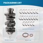 Crankshaft + Main Rod Bearings 623R63CA0A For Hyundai Santa Fe Kia Sorento 3.3L