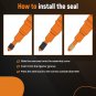 Injector Puller and Seal Installer Tools Set for BMW 335i 335xi X5 3.0L 2007