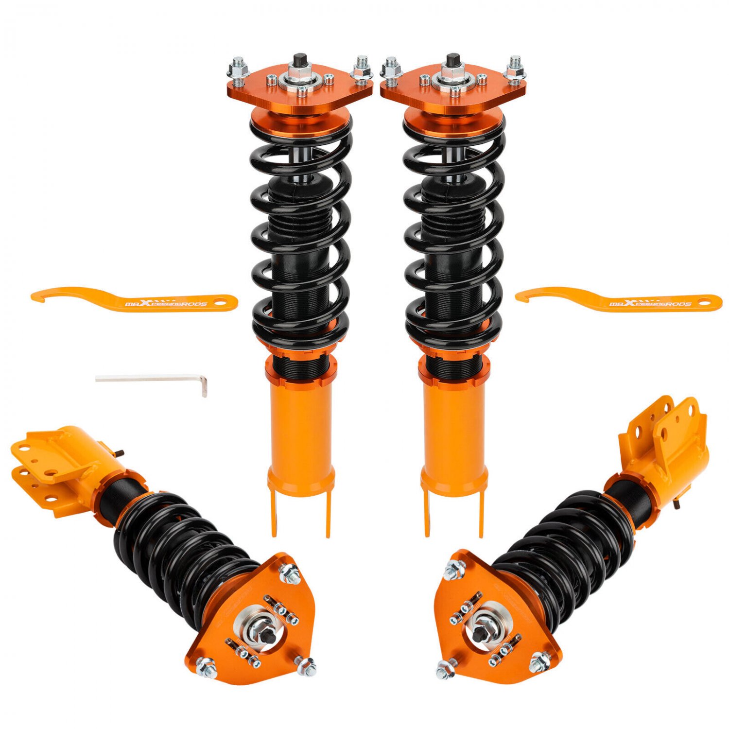 Adjustable Coilovers Shocks Struts Spring  For Mitsubishi EVO 7 8 9 CT9A 01-07