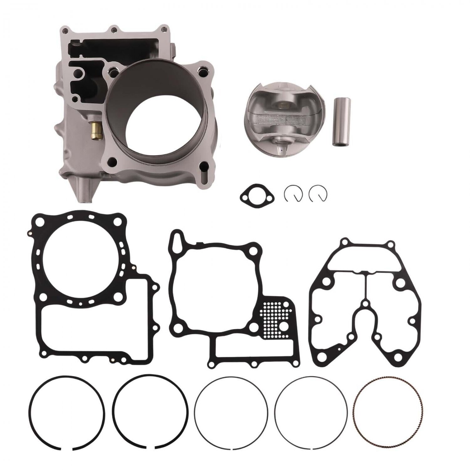 Cylinder Piston Gasket Top End Kit for Honda Pioneer 700 SXS700 M2 M4 2014-2021