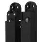 7 inch Hidden Door Hinges Kit, Zinc Alloy Heavy Duty Invisible Hinge 180 Degree
