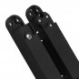 7 inch Hidden Door Hinges Kit, Zinc Alloy Heavy Duty Invisible Hinge 180 Degree