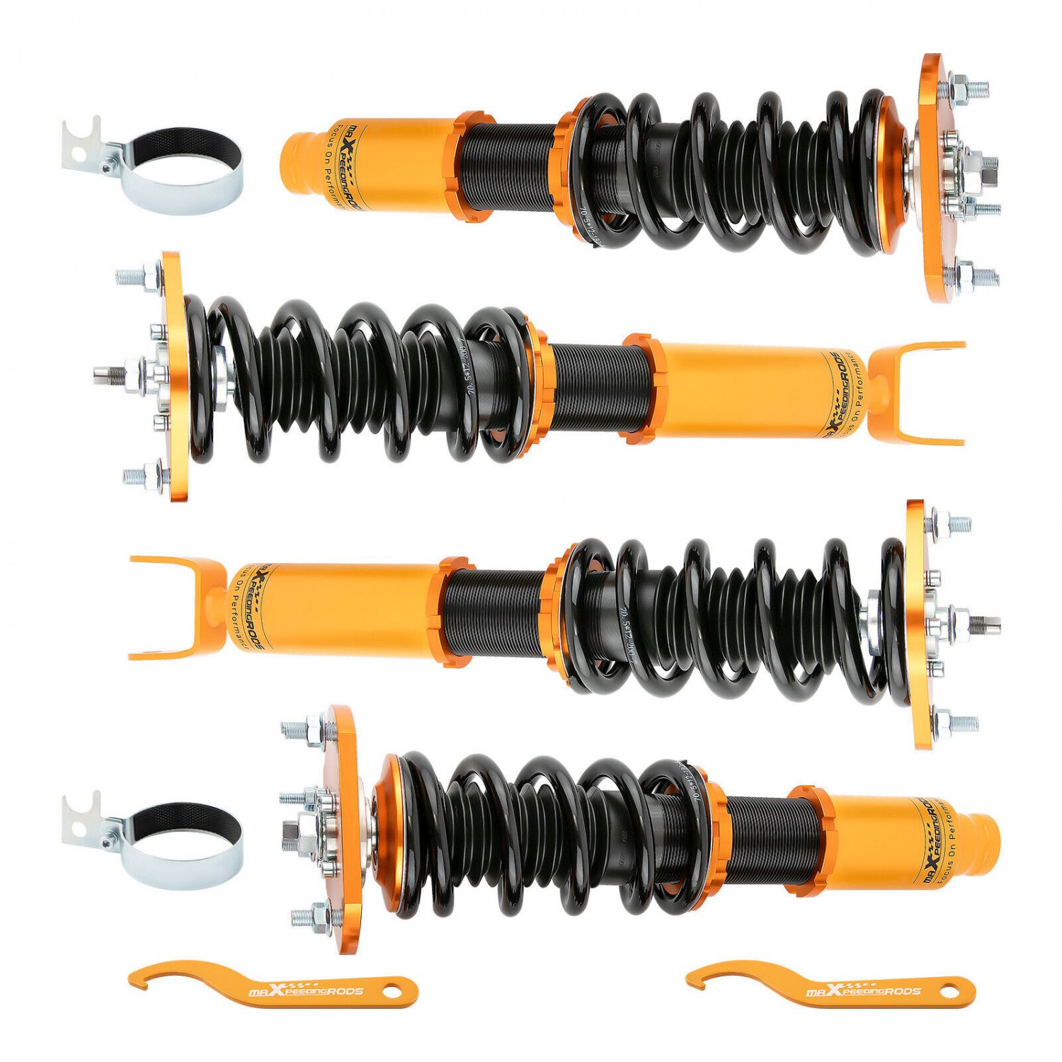 Coilovers Shock Struts Suspension Lowering Kit for Honda Prelude 1992-2001