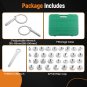 35Pcs Oil Filter Socket Wrench Cup Type Cap Removal Set For Porsche Volvo etc