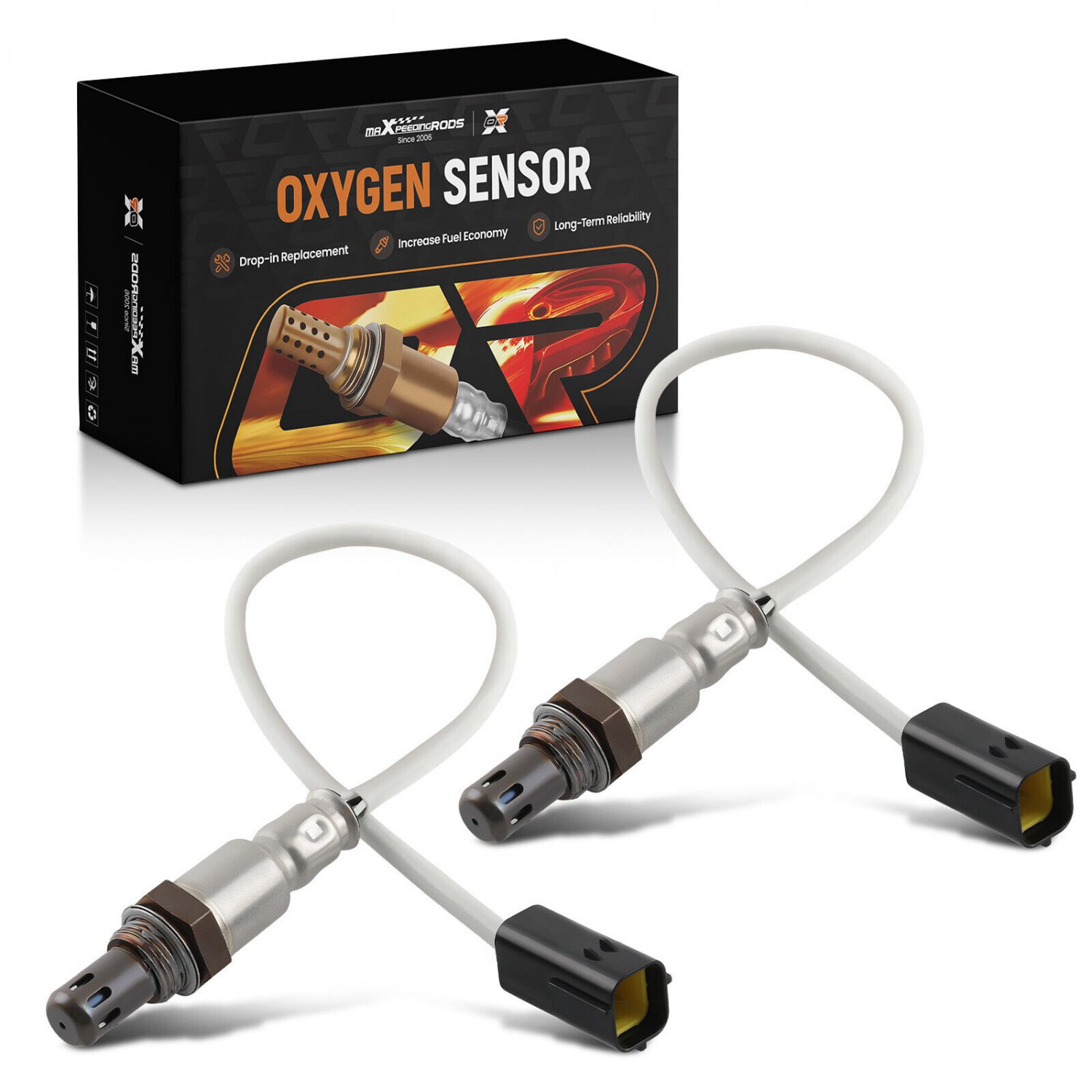 2pcs O2 Oxygen Sensor For Nissan Altima V6 3.5l 350z Cube Infiniti Ex35 234-4380