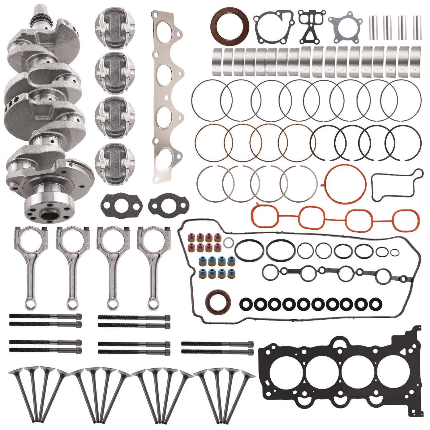 G4FD Engine Rebuild Overhaul Kit - Crankshaft & Connecting Rod For Hyundai 1.6L