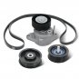 Engine Drive Belt Tensioner & Idler Pulley Serpentine Belt kit For Mercedes-Benz