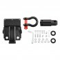 Rear 2" Trailer Hitch Receiver Shackle Tow Mount For Kawasaki MULE SX 2017-up