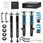 Coilovers 24 Click Damper Adjustable Suspension Kit For BMW E46 M3 2001-2006