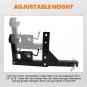 Trash Can Transporter Trailer Hitch w/ 2in Adapter for Golf Cart Truck Auto ATV