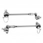 Adjustable Front Control Arms + Quick Disconnects 3.5"-6" Lift for Jeep Cherokee