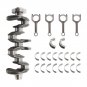 Engine Crankshaft w/ Connecting Rods Bearing US For BMW N20 320i 328i 528i 2.0L
