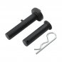2pcs Single Tow Hook w/ Pull Pin&Frame Pin Set for Peterbilt 384 386 A206014