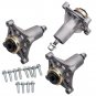 3PCS Blade Deck Spindle / Mandrel 4-Hole for 187292 192870 587820301 532187292