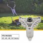 3PCS Blade Deck Spindle / Mandrel 4-Hole for 187292 192870 587820301 532187292