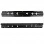 5th Fifth Wheel Trailer Hitch Base Rail Kit for Nissan Titan 2004-2015 Black