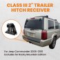 Class 3 Bumper Trailer 2" Tow Hitch for Jeep Commander Grand Cherokee 2005-2010