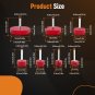 7Pcs PVC Pipe Reamer with 3/4in, 1in, 1-1/4in, 1-1/2in, 2in, 3in, and 4in