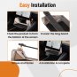 Under Screen Storage Center Console snap-on For Tesla Model 3/Y 2021-2024