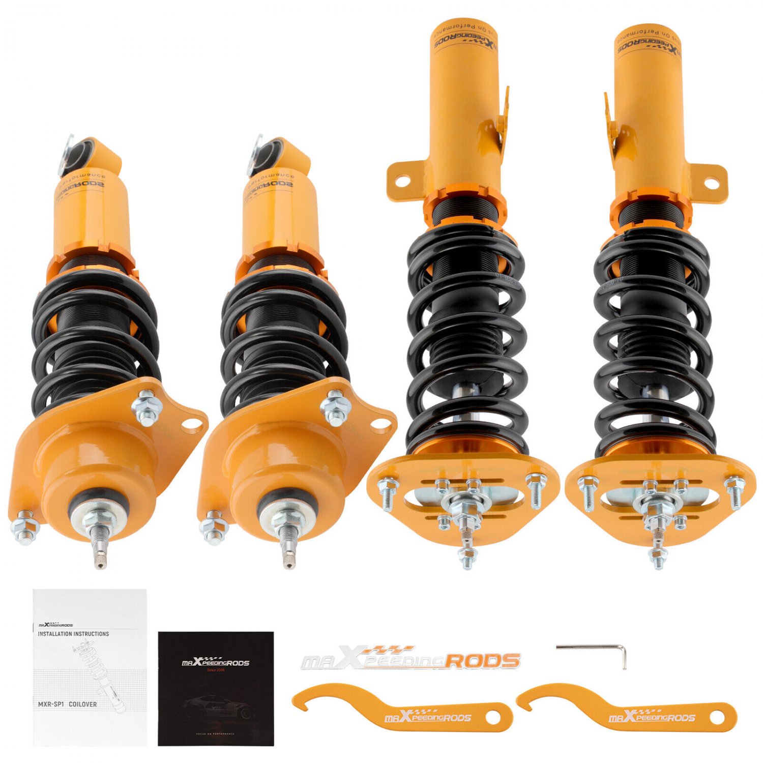 Adjustable Coilovers Shock Absorber Kit For Toyota Corolla 2009-2017