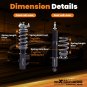 Coilovers 24 Level Damper Suspension Lowering Kit For Honda Civic 2012-2015