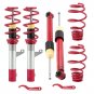 Front+Rear Coilovers Adj Height Shocks For VW MK5 Rabbit Jetta GTI 2006-2009
