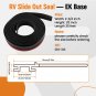 RV Slide Out Seal Wiper Black Rubber for RV Camper Slideout System for 018-341
