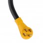 Adapter Y Split Power Cord 50 amp Male to 2 Female Connectors For RV EV
