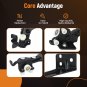 Right Passenger Sliding Door Roller Kit for RAM ProMaster 3500 2014-2021