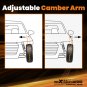 Pair Adjustable Rear Lower Camber Control Arm Set For BMW E36 E46 E83 E85 E86